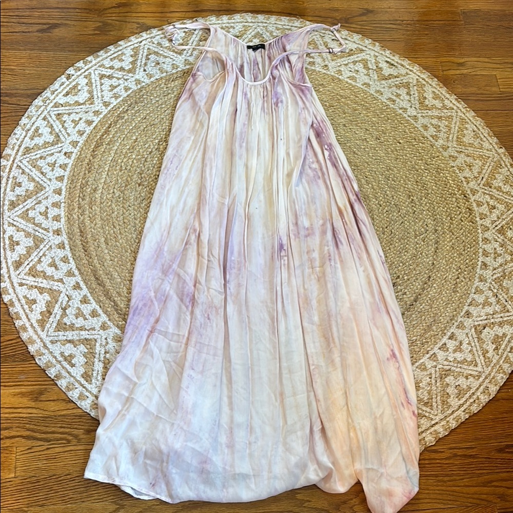 Boho and Cream Maxi Dress